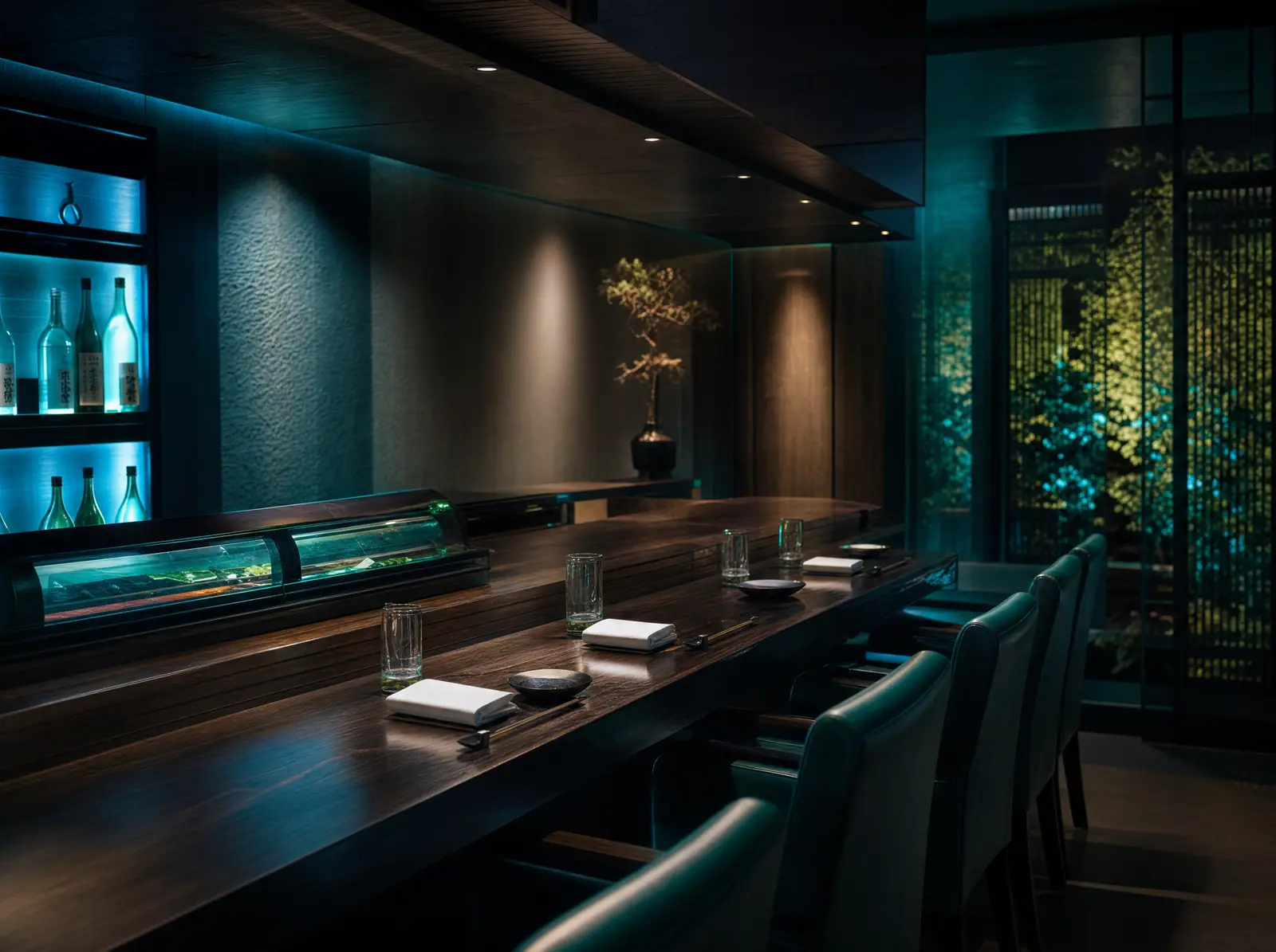 Omakase counter